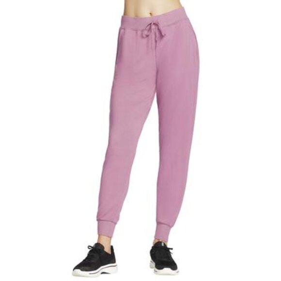 SOILED Skechers Women's Restful Yoga Joggers Activewear Pink Size XL $50 6C097 - Picture 1 of 2